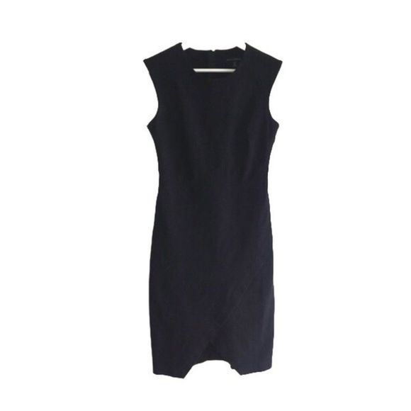 Banana Republic Black Asymmetrical Dress - Picture 3 of 12